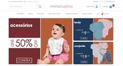 Desktop Screenshot of minharoupinha.com.br